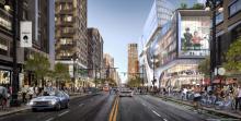 Rendering of Woodward Ave North (Photo: Rock Ventures)