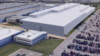 Rendering of proposed FCA plant in Detroit.