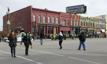 Michigan Avenue in Corktown, Detroit